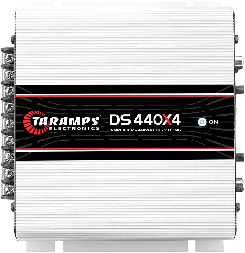 Car Audio Amplifier 4 Channels 440 Watts Rms 2 Ohm T558