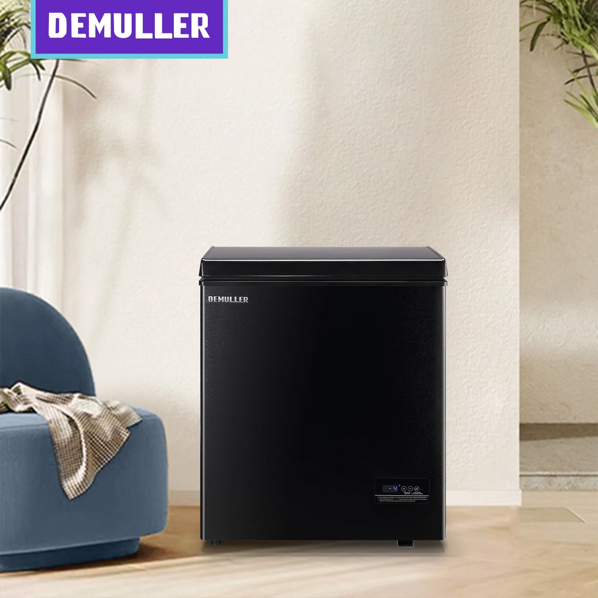 4.0 Cu.ft Compact Freezer with Two Removable Storage Baskets Y426266