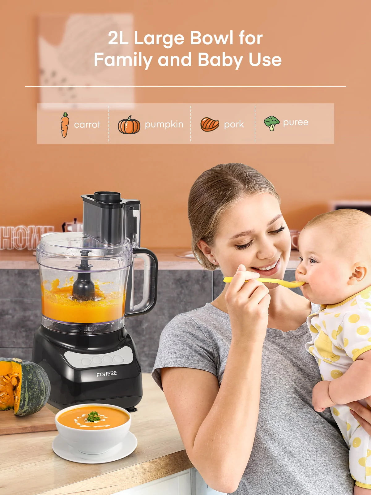 12 Cup Food Processor J920349