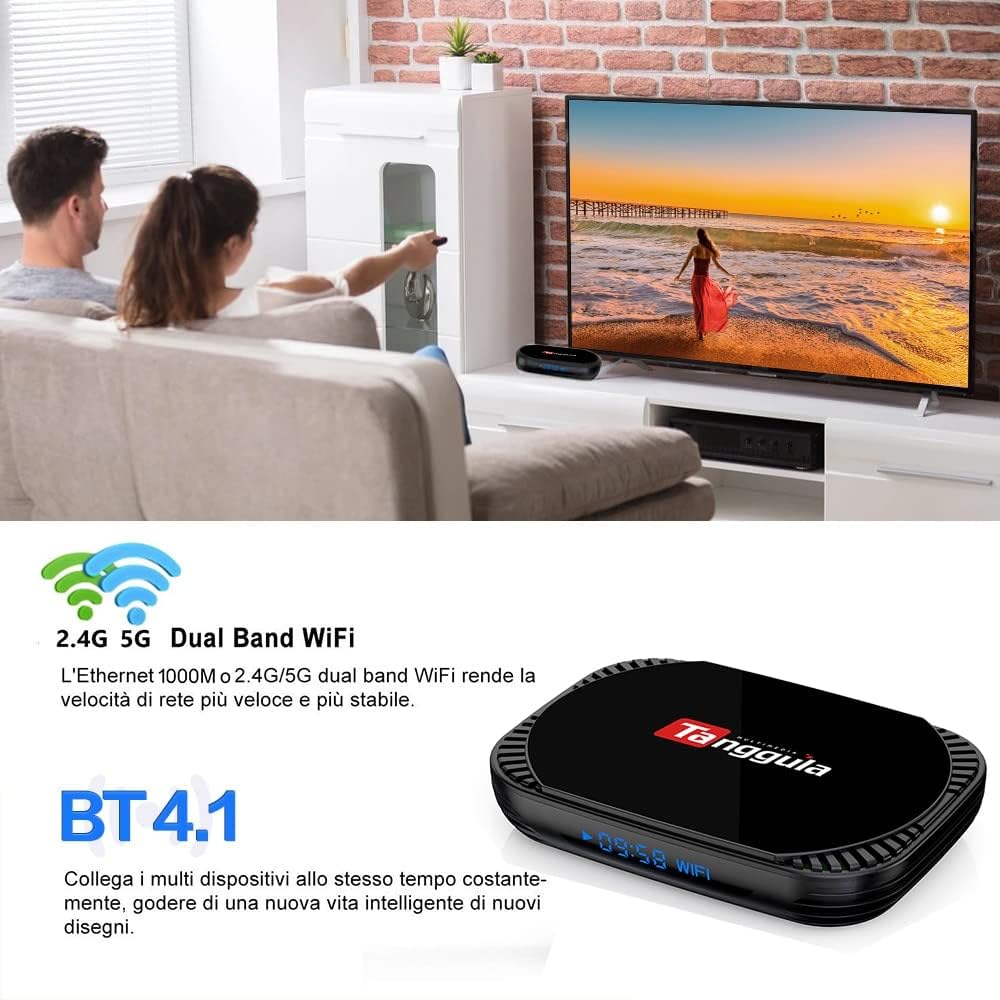Tanggula X5 Box with Mini Keyboard Voice Remote M867