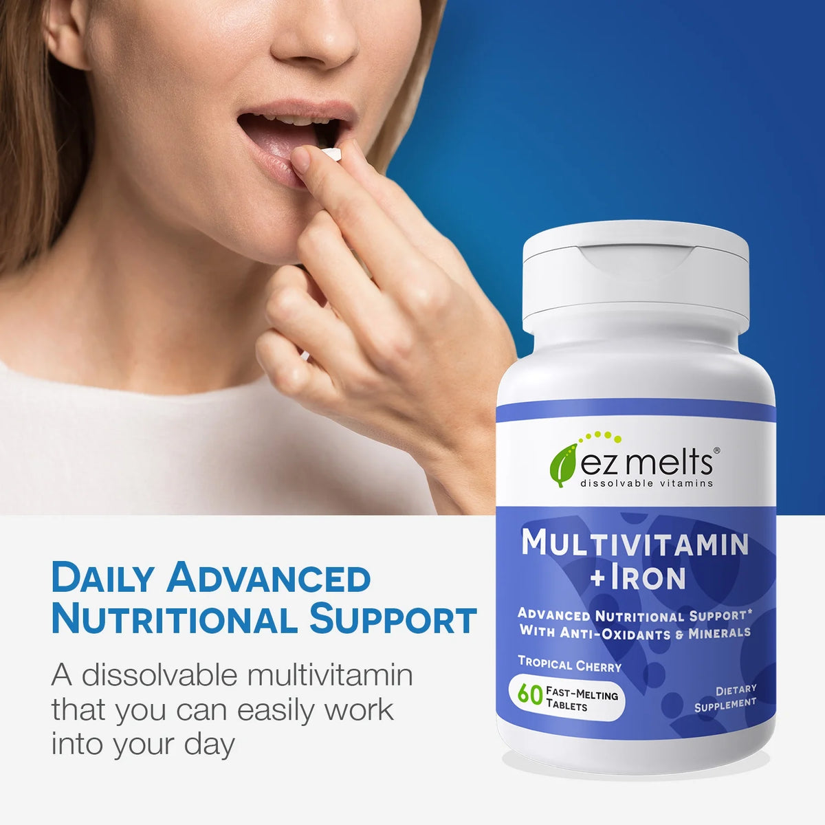 Cherry Flavored Vegan Multivitamin Tablets G36576