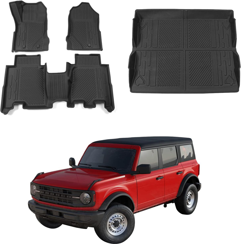 TPE Cargo Liners for 4 Doors Ford Bronco U649