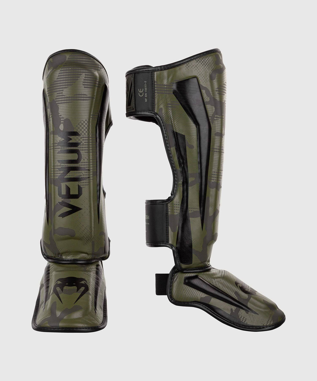 Khaki Camo Shin Guards C201