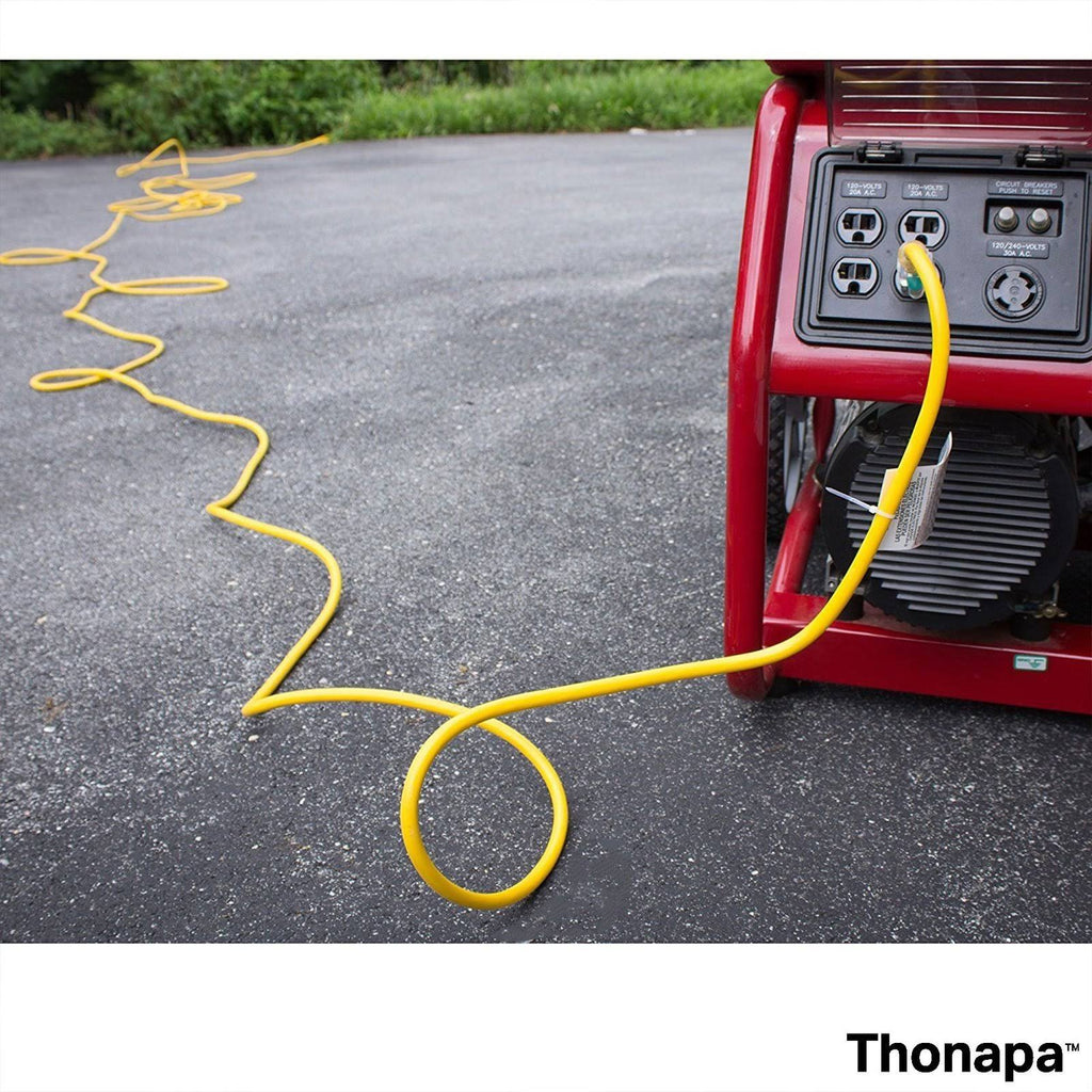 100 Foot 12/3 Heavy Duty Yellow Extension Cord M375627