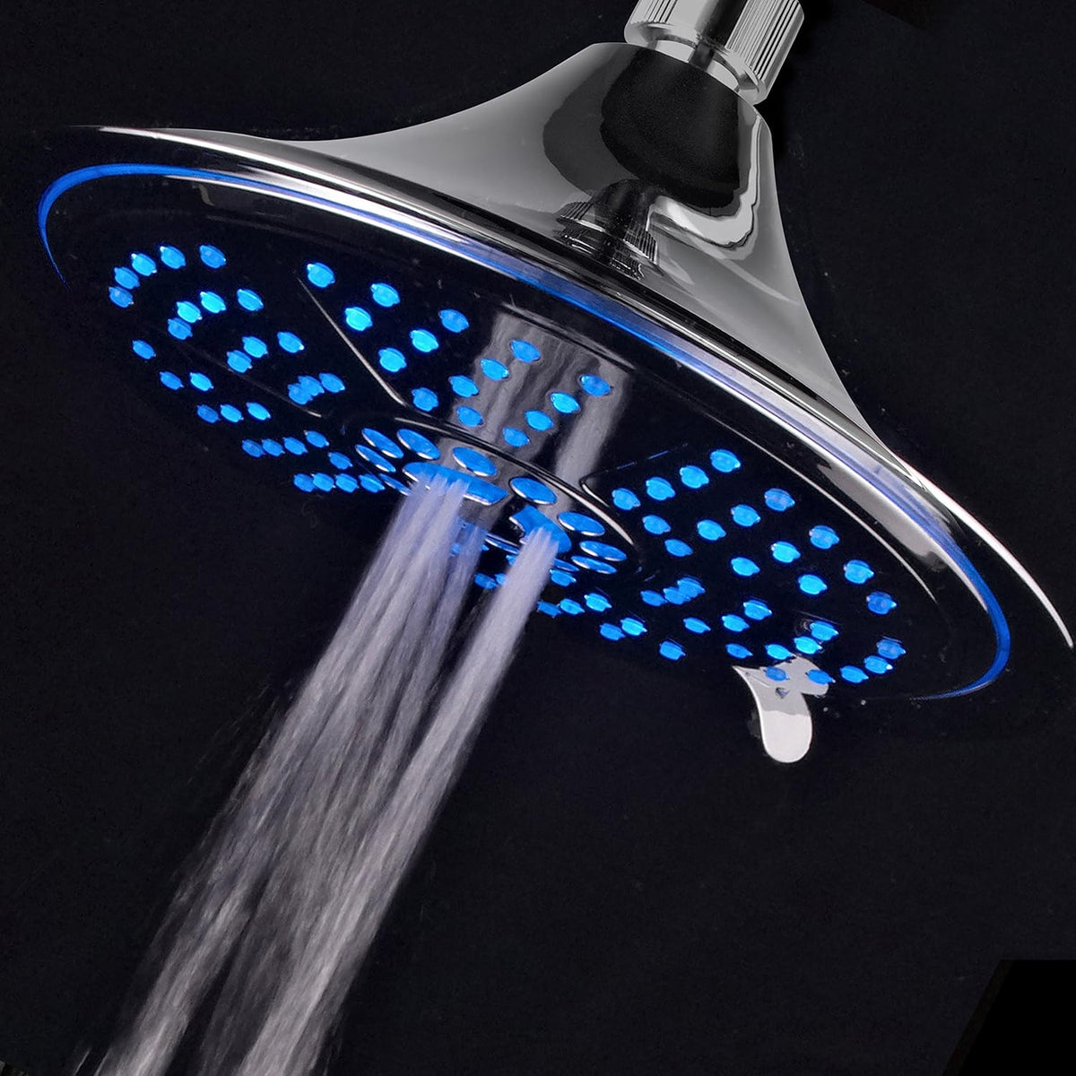 8 Inch Chrome Rainfall LED Shower-Head X75655