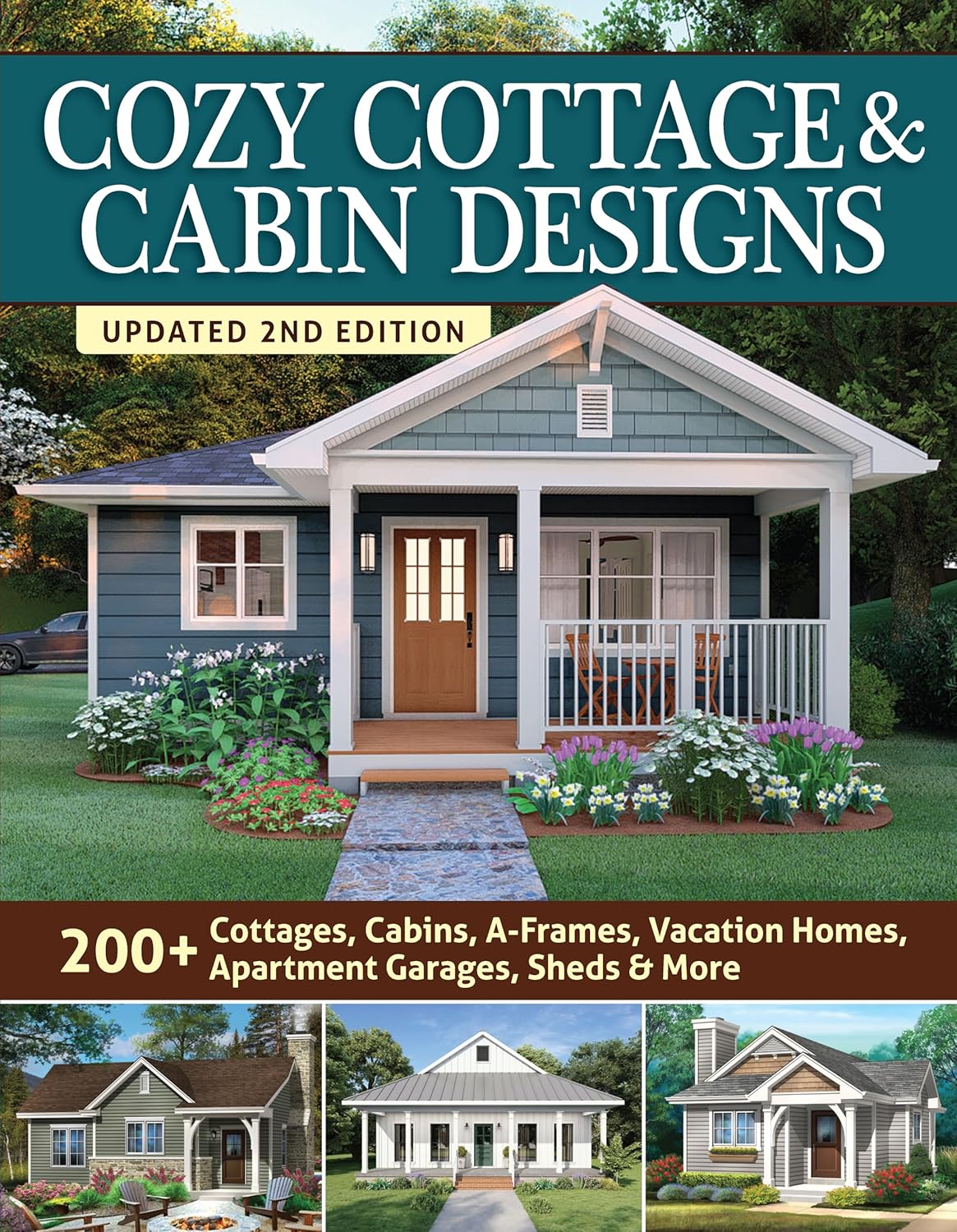 200+ Cottages, Cabins, A-Frames, Vacation Homes, Apartment Garages, Sheds & More Catalog of Plans T83353