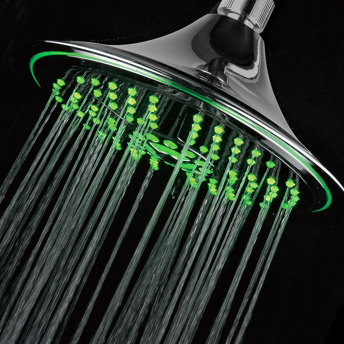 8 Inch Chrome Rainfall LED Shower-Head X75655