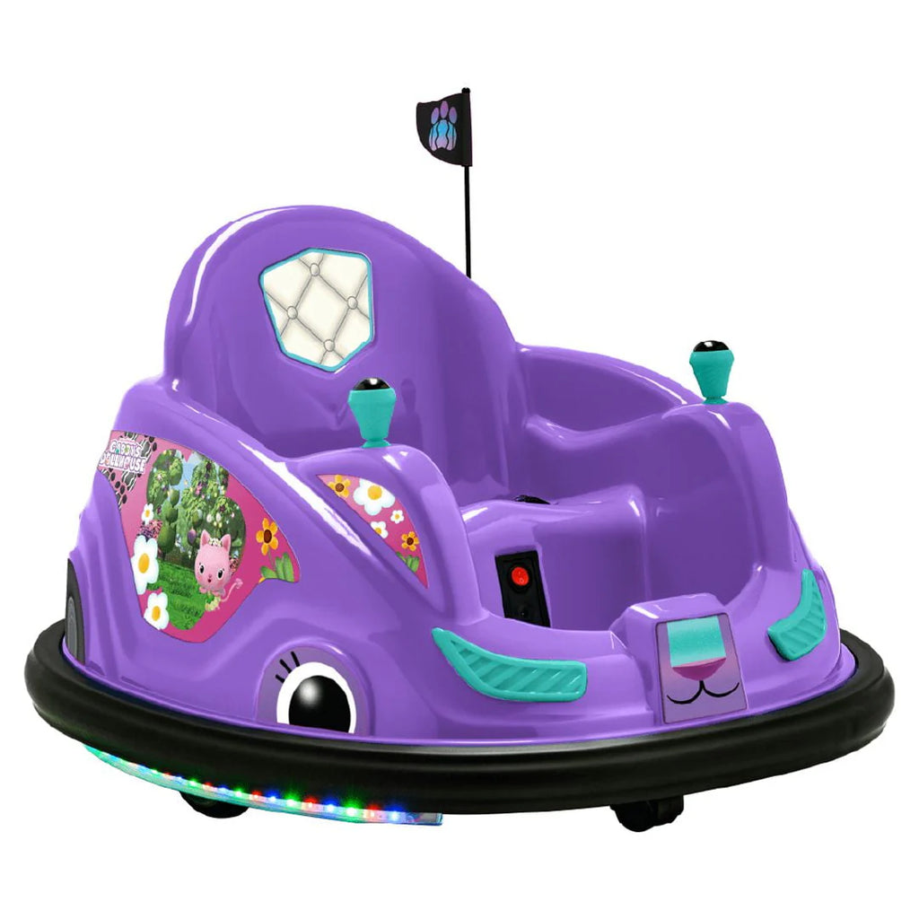 6 Volts Battery Powered Bumper Car with LED Lights and Charger B692710
