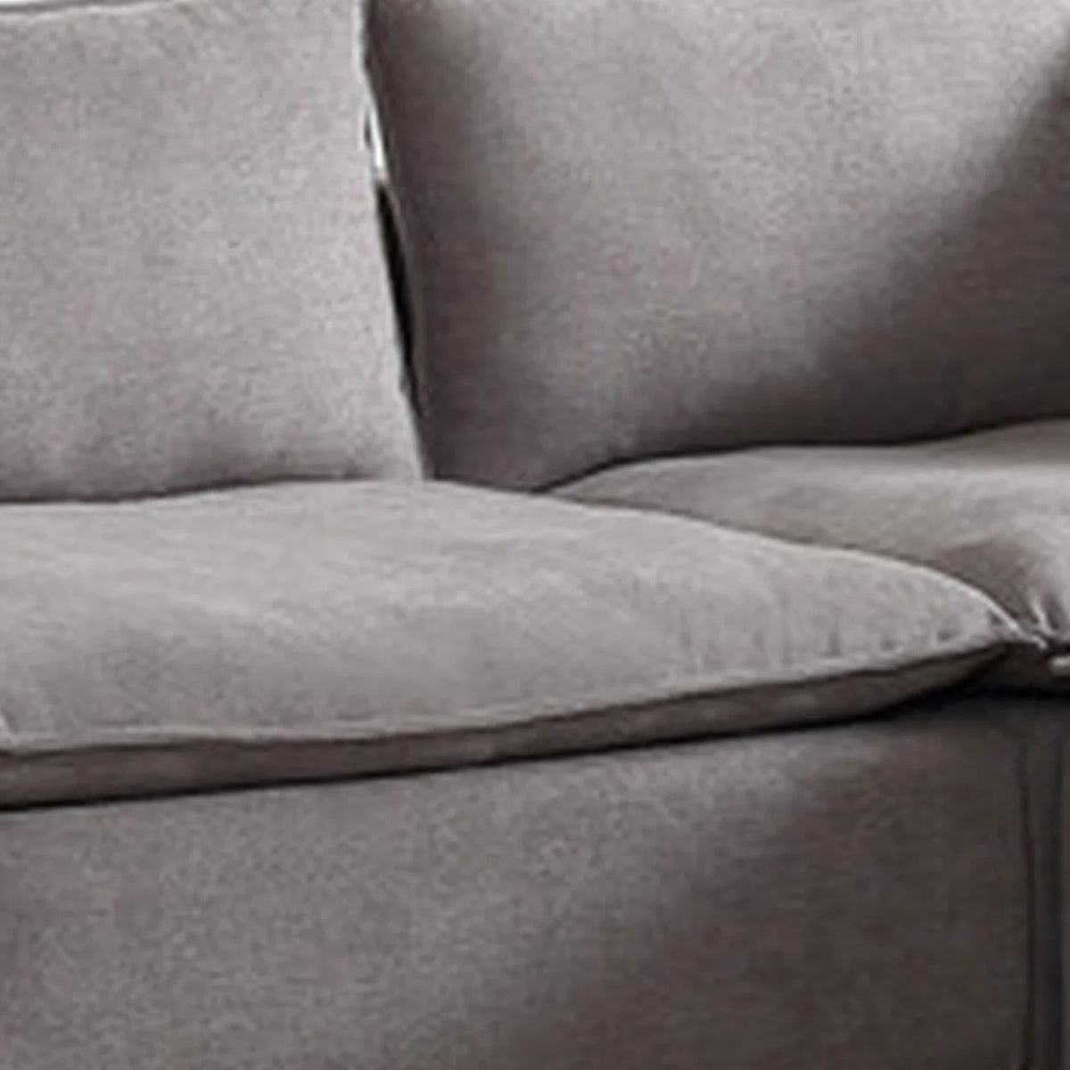 95 Inch Loveseat, Ottoman, and Console Table Set, Gray G386