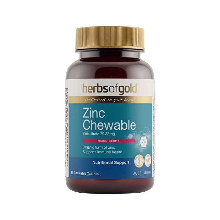 Zinc Chewable Mixed Berry 60t W8717