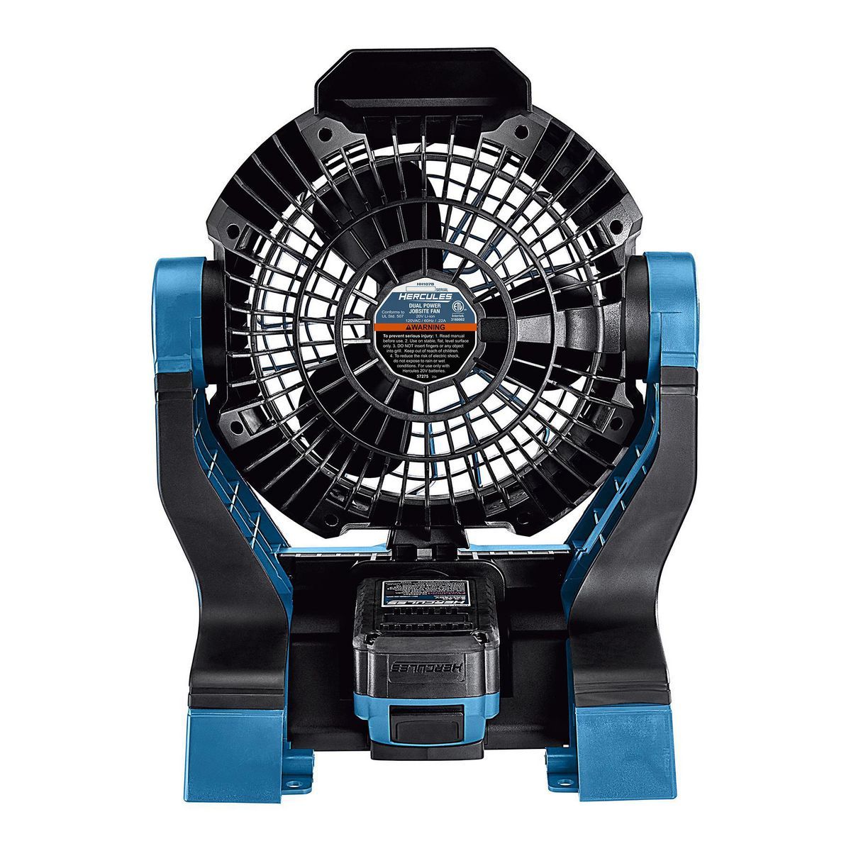 Cordless Dual Power Jobsite Fan M604878