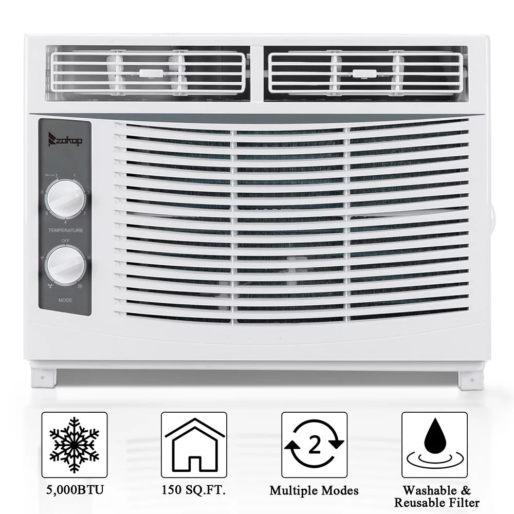 5,000 BTU 115V Window-Mounted Air Conditioner O824011