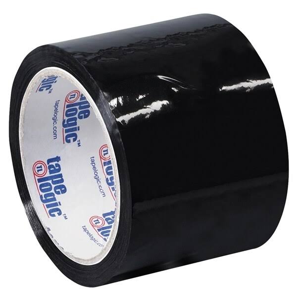 Black Carton Sealing Tape 24 Roll P349