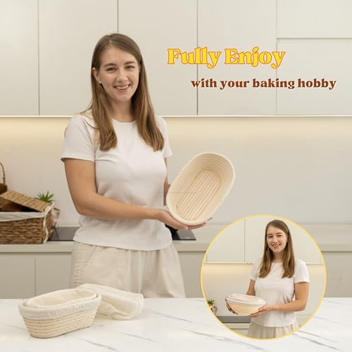 Bread Proofing Baskets Set of 3 O7329
