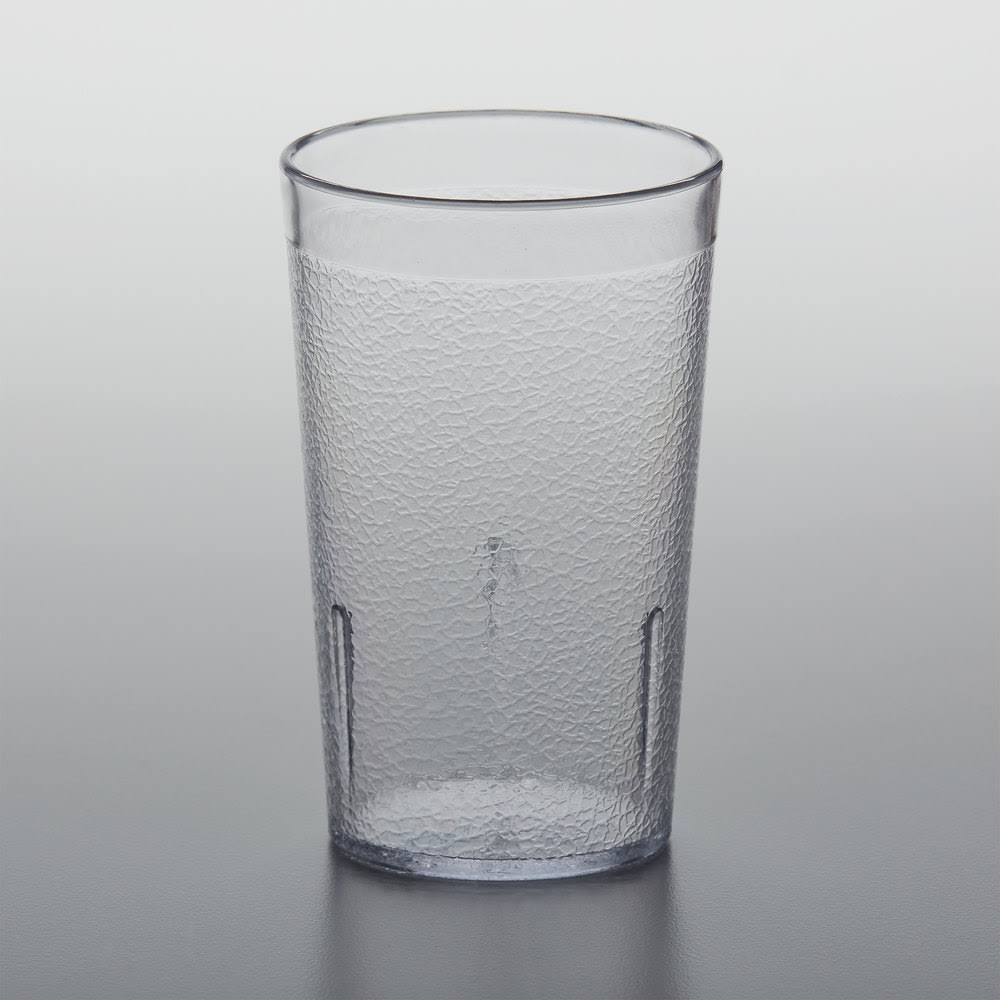 5 oz Plastic Textured Tumbler, Clear (72/case) U445