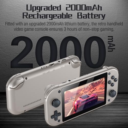 Handheld Game Console 4.3" IPS Screen Retro Game Player 64G K4831