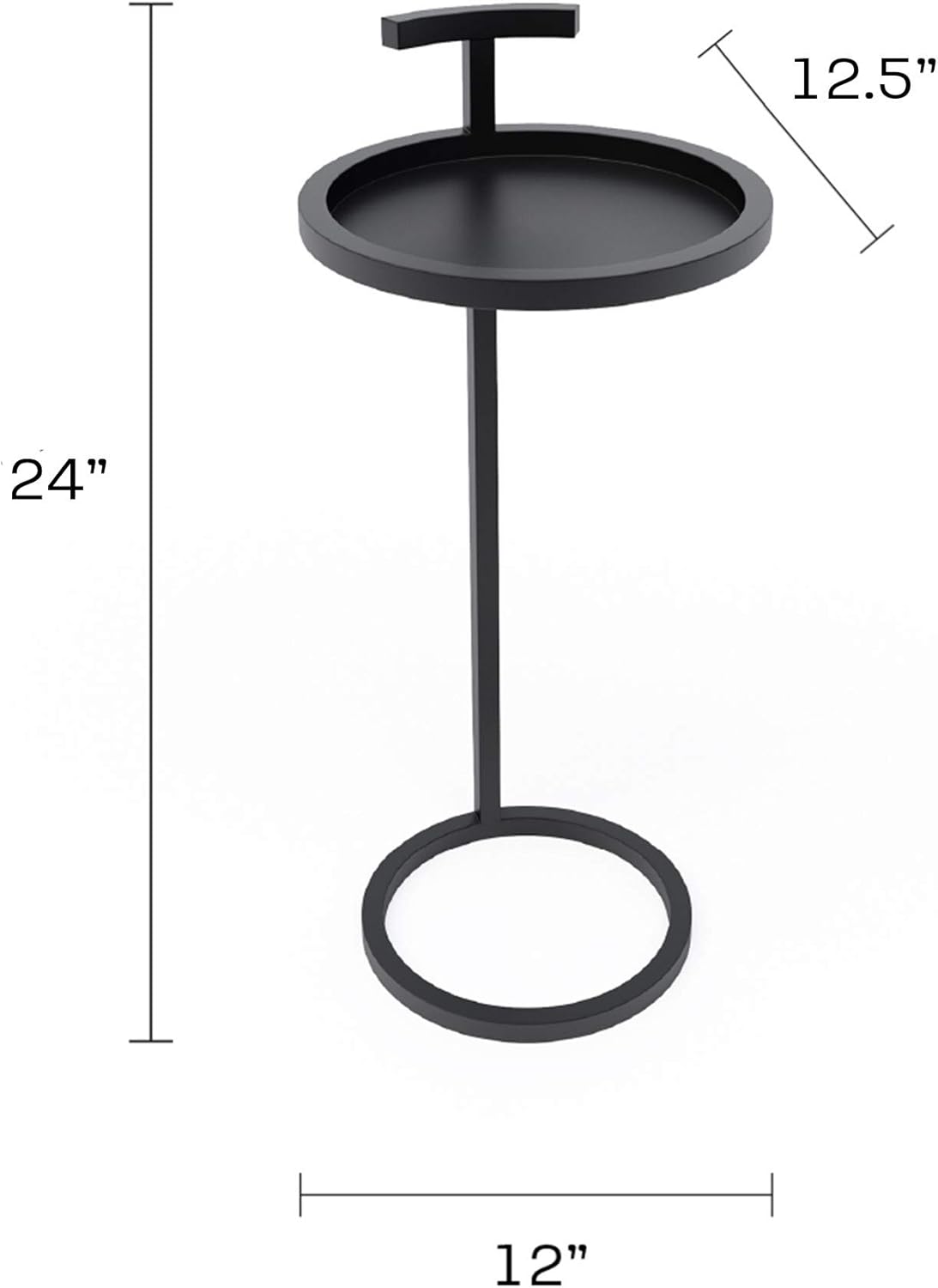 Black Pack of 2 Side Table P523403