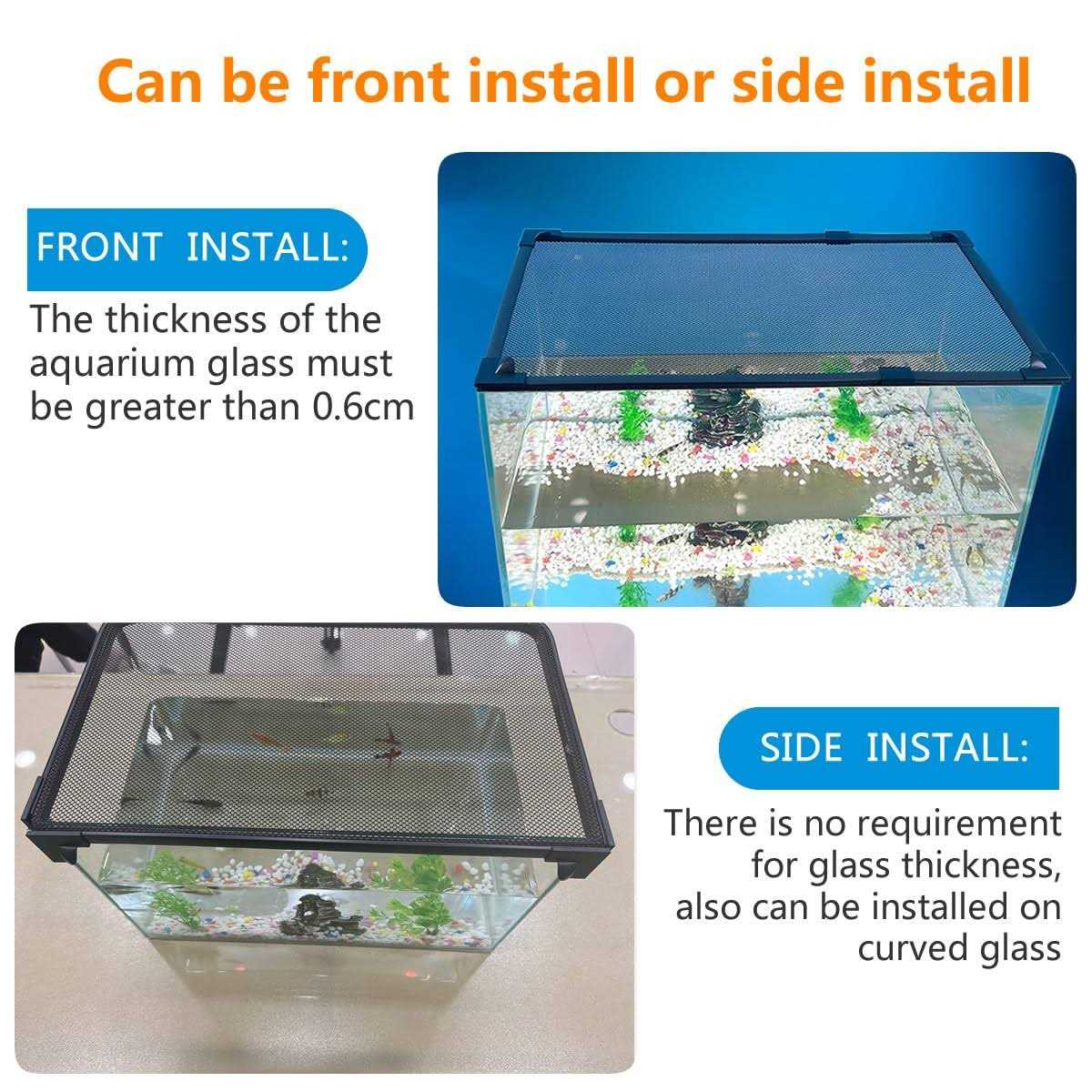 Magnetic Fish Tank Lid Protective Net 94X46cm X4940
