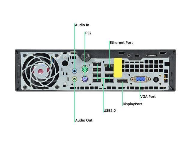 Desktop Computer Core 2 Duo 2.93 GHz 4 GB 250 GB HDD Windows 10 Pro N556384