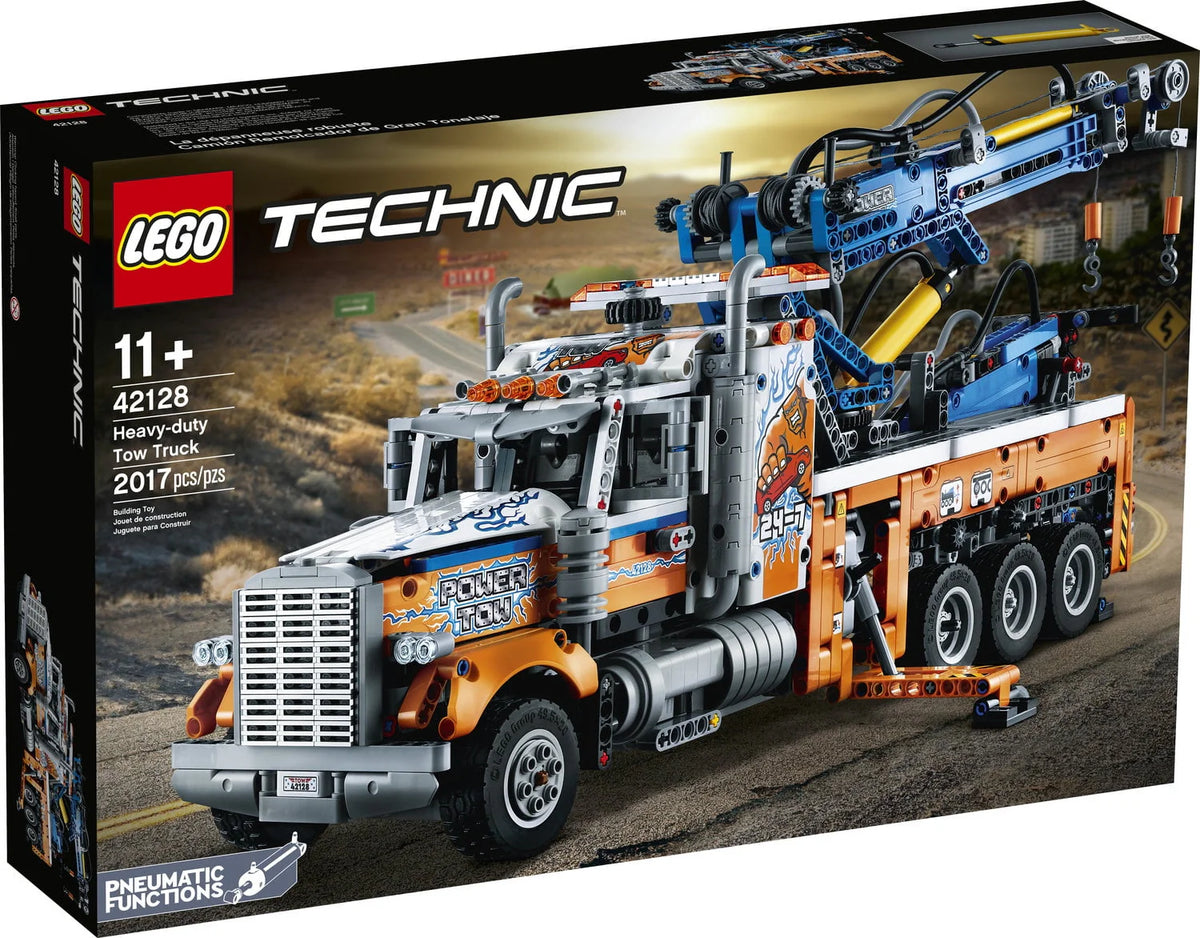 Heavy-Duty Tow Truck Building Set F486782