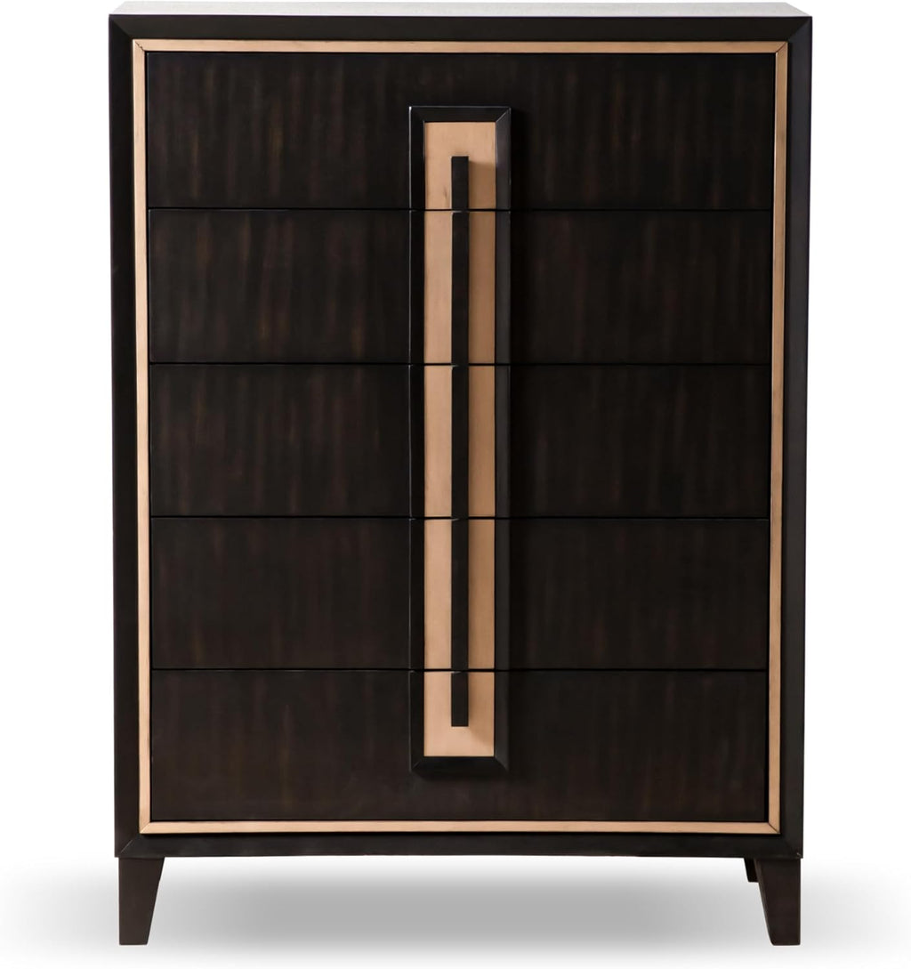 5-Drawer Solid Wood Chest F82023