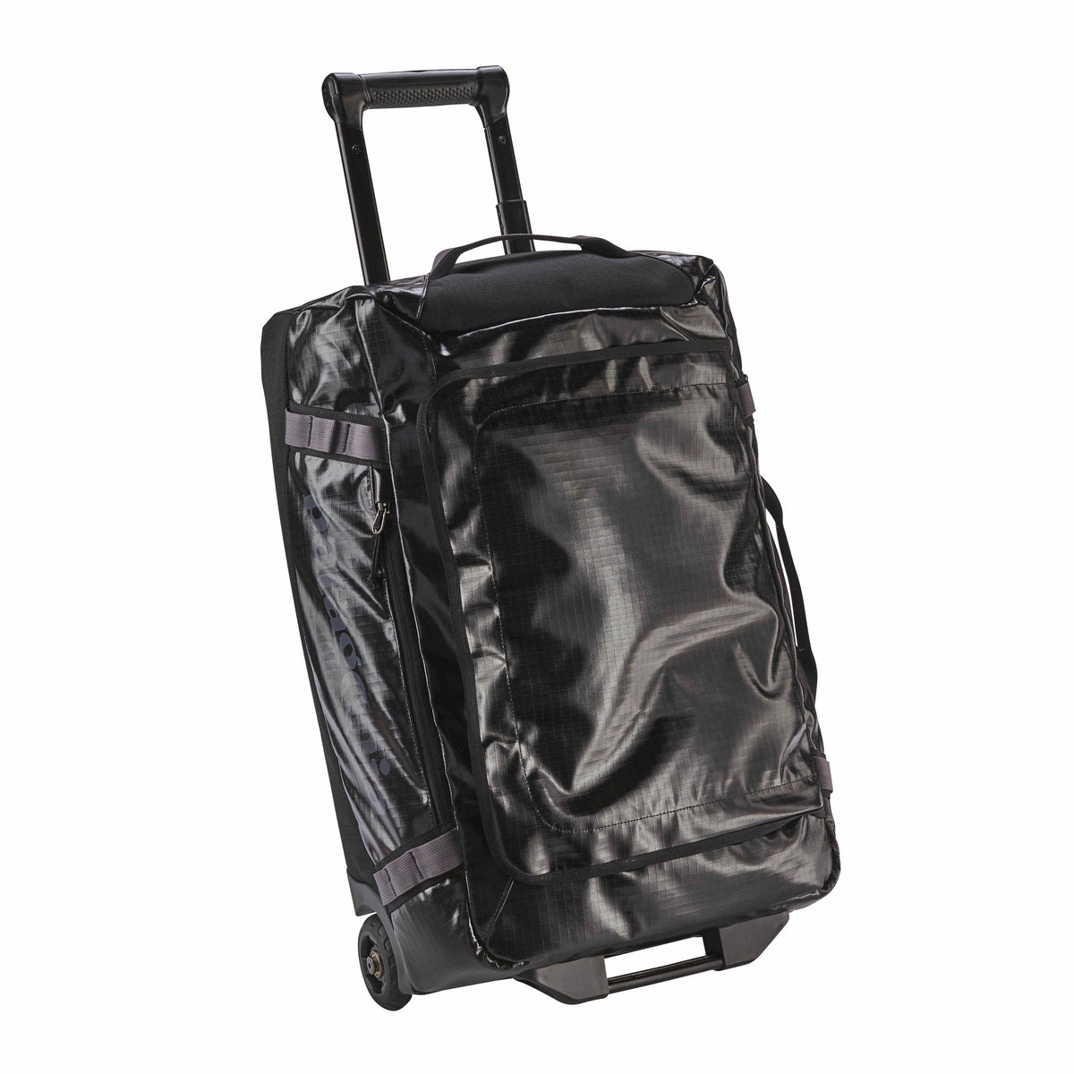 Black 40 Liters Wheeled Duffel T6470