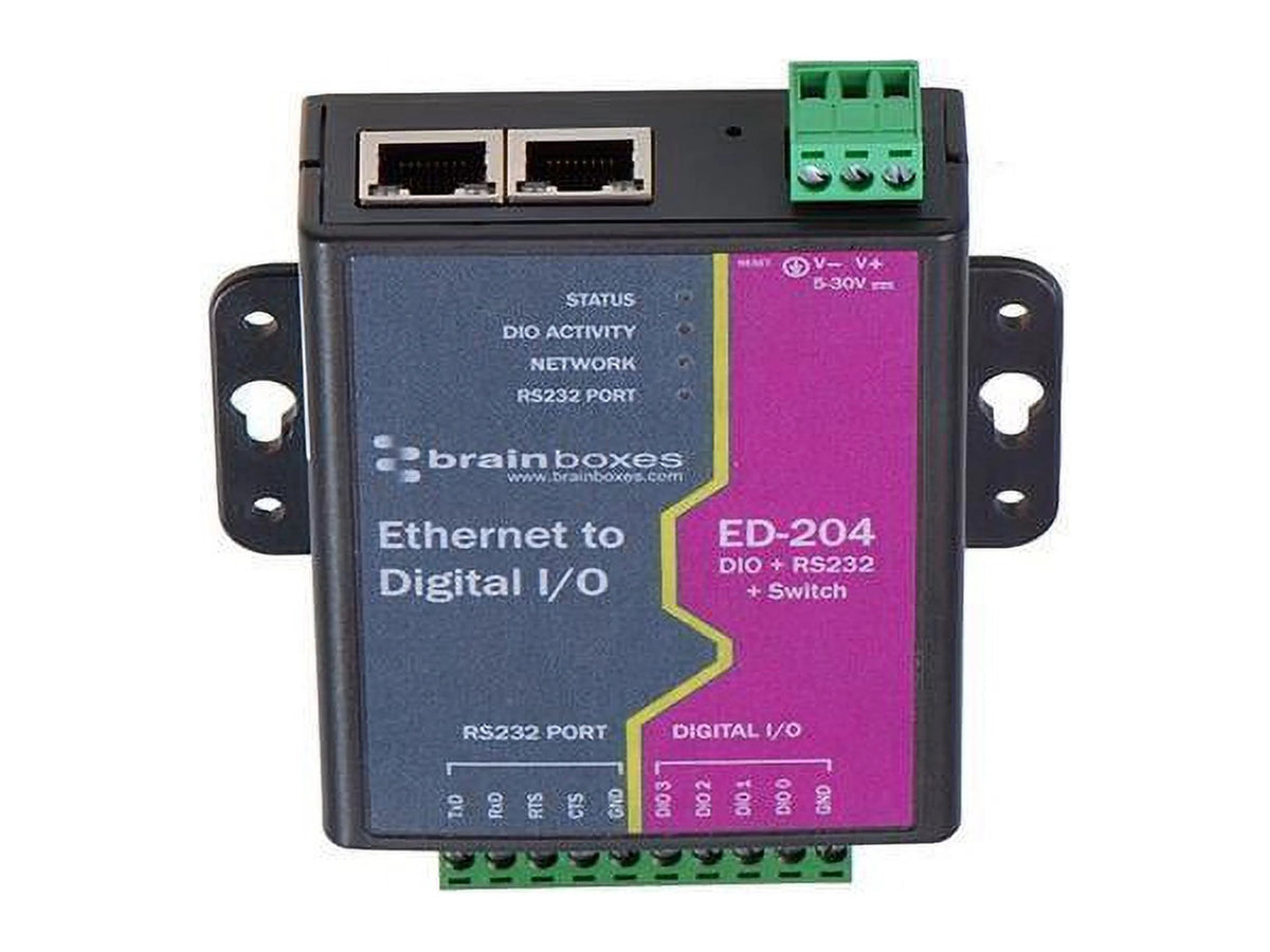 Ethernet 4 DIO RS232 Switch K9572