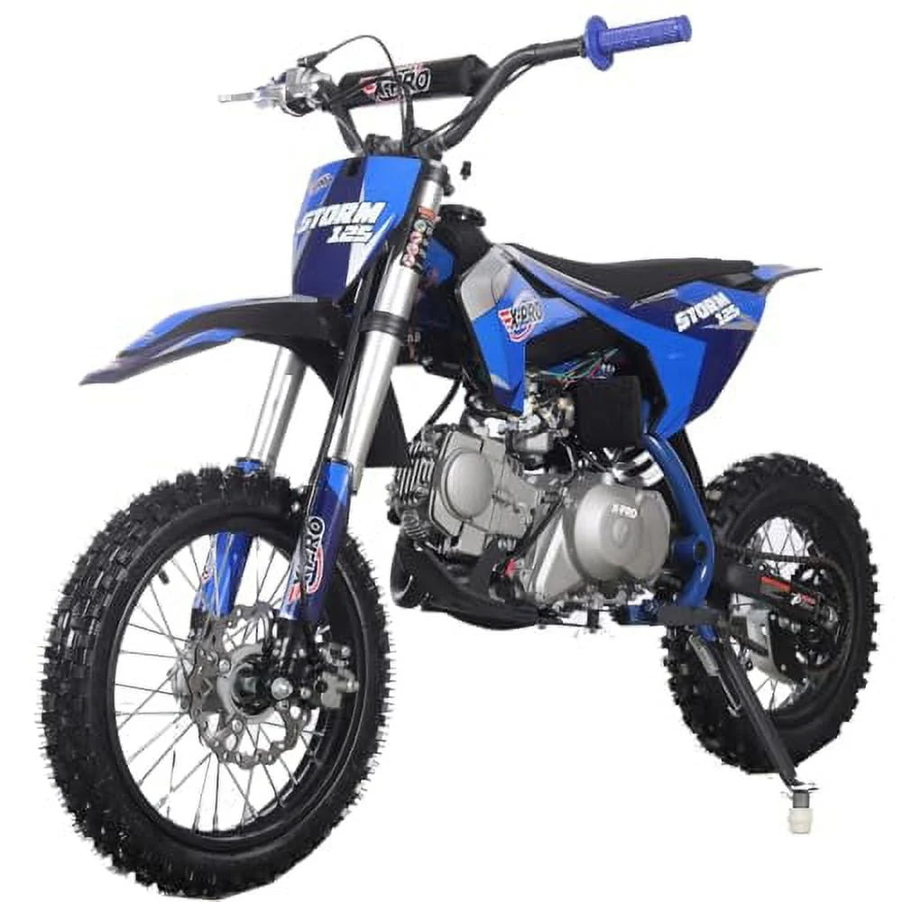 125cc Dirt Bike with Automatic Transmission, Electric Start, 14/12 Tires K614