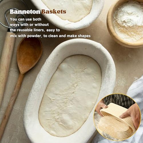 Bread Proofing Baskets Set of 3 O7329