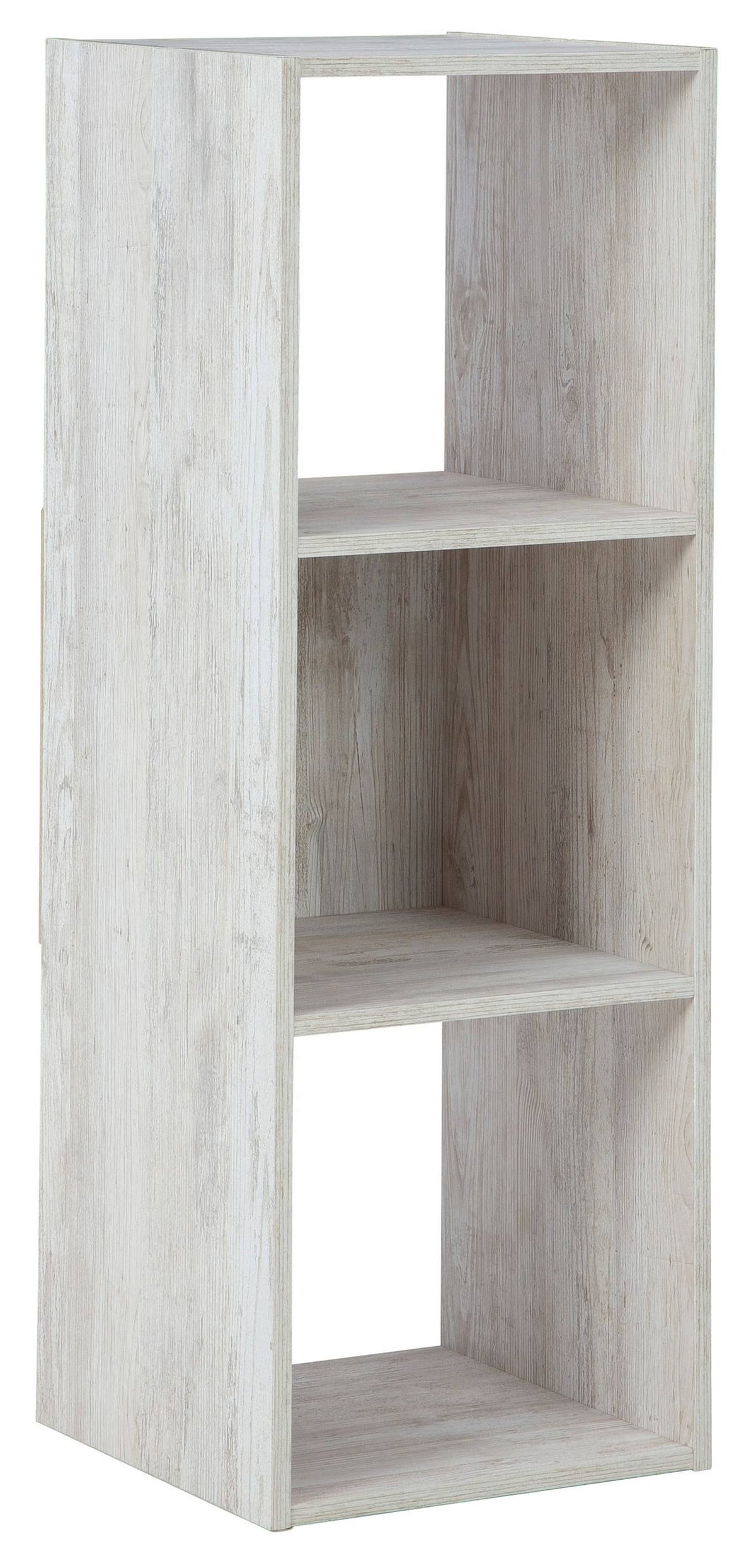 Whitewash Three Cube Organizer O582