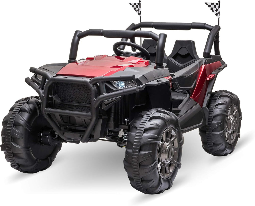 12V 2-Seater Kids Ride On Car Electric Off-Road UTV Truck Toy H376