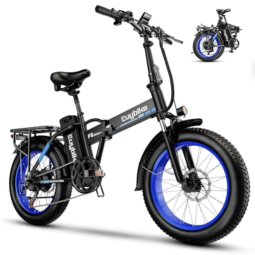 20" Fat Tire Folding Electric Bike with 48V 20AH Removable Battery L89829
