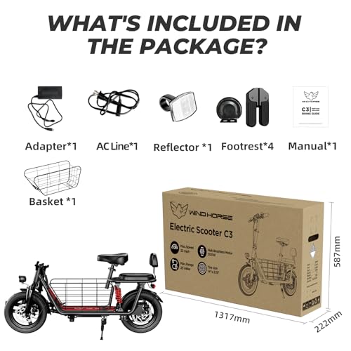 14" Tire 500W Electric Scooter with Seat L287401