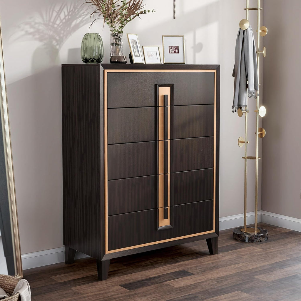 5-Drawer Solid Wood Chest F82023