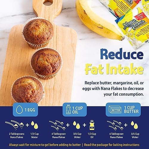 100% Pure Banana Flakes Powder, Two Pound Bag F69865