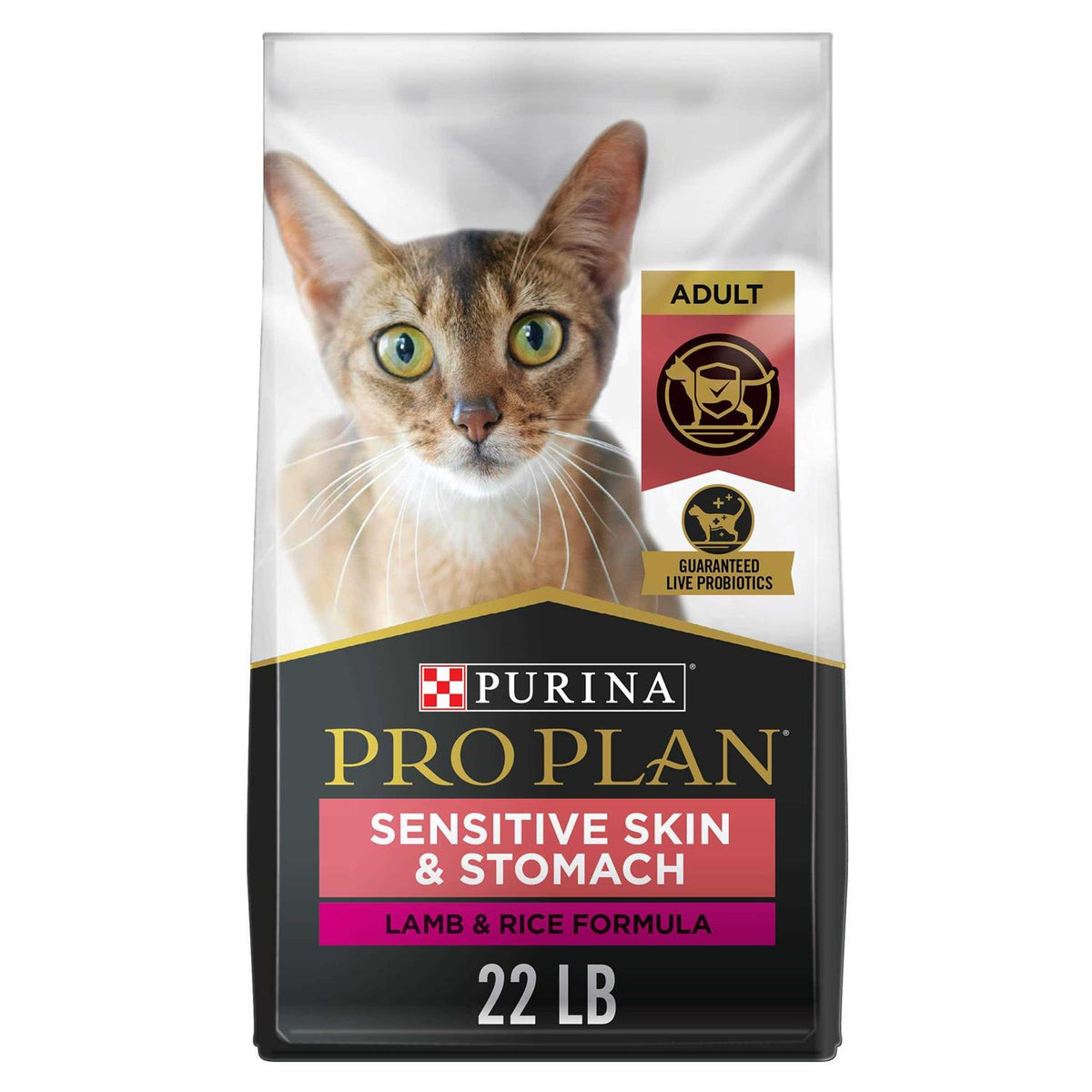 Sensitive Skin and Stomach Cat Food, Lamb and Rice Formula X295583