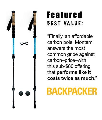 Carbon Fiber Trekking Poles - One Pair (2 Poles) X115858