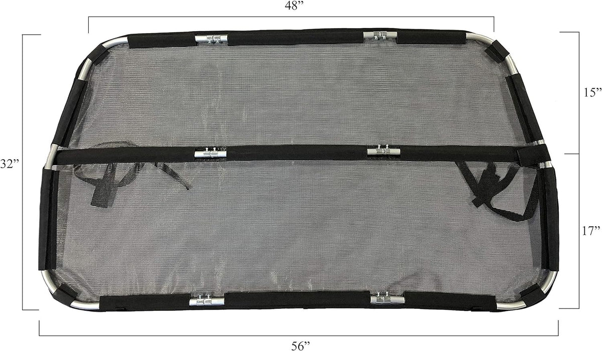 Deluxe Dog Barrier 56 Wide Mesh Net A577