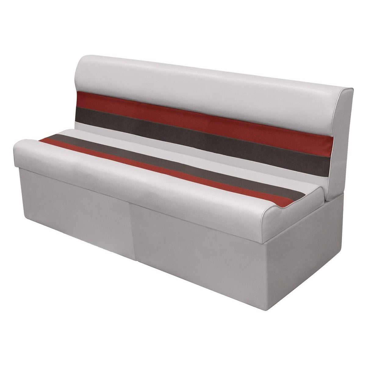 Grey/Red/Charcoal Pontoon Bench Seat V59034