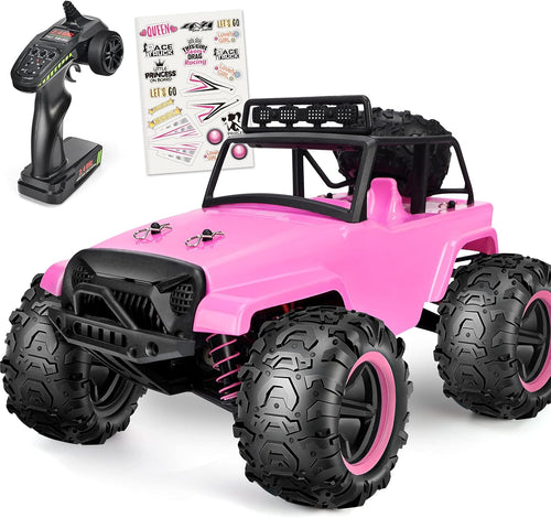 1:10 Scale High Speed Remote Control Off Road RC Monster Truck with 2 Rechargeable Batteries L790164