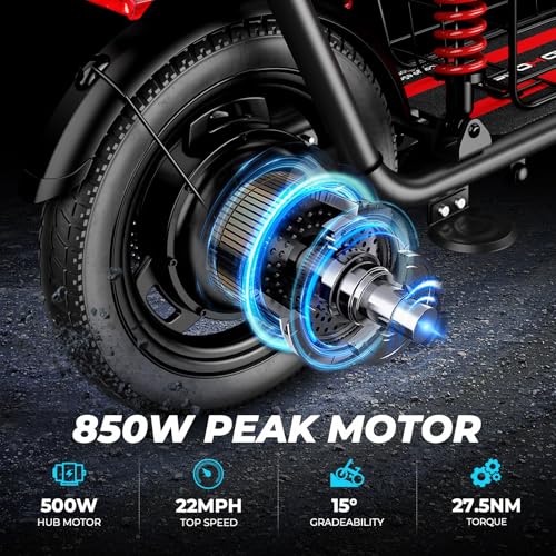 14" Tire 500W Electric Scooter with Seat L287401