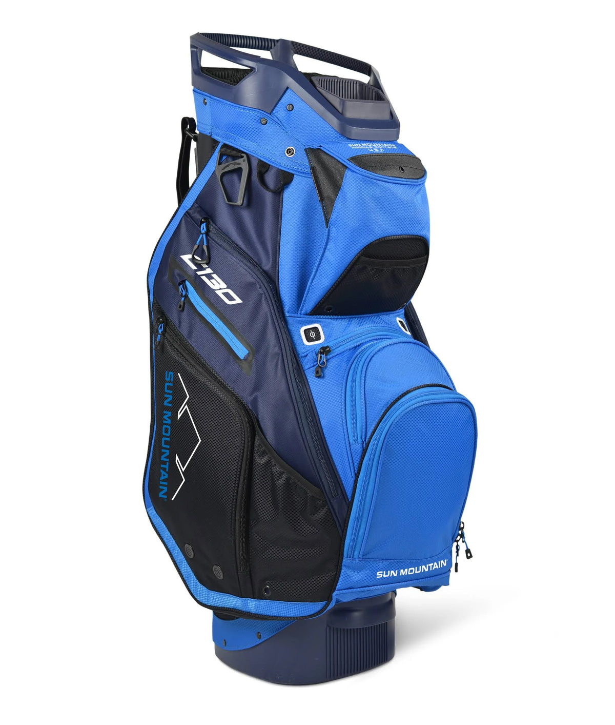 Carbon Black Red Cart Bag Q82516
