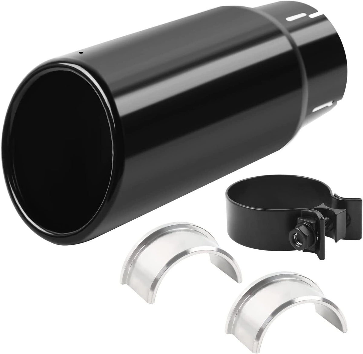 Black Chrome Exhaust Tip U438