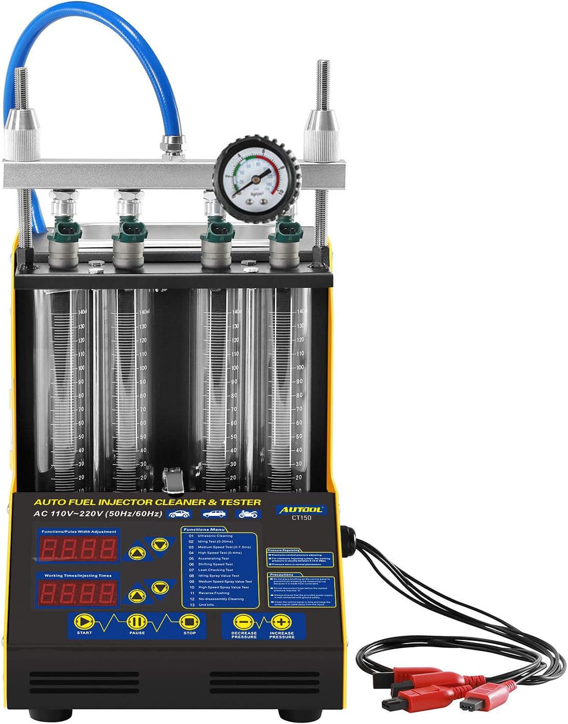 Car Motorcycle Petrol Fuel Injector Cleaner and Injection Tester Y363947