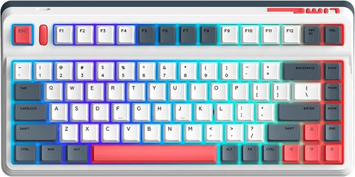 2.4G Wireless Mechanical Gaming Keyboard with Cherry MX Blue Switch A24028