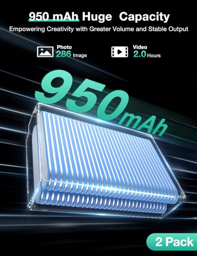 2-Pack LP-E17 Batteries and 18W Fast Dual USB Charger with Smart Display and Magnetic Snap Cover X7651