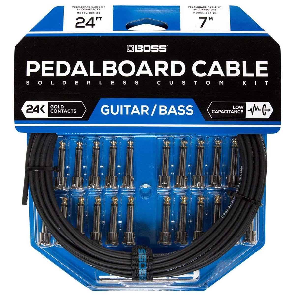 24 Solderless Pedalboard Cable Kit F608859