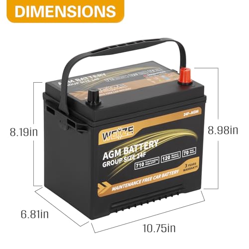 AGM Battery BCI Group 35 650CCA X89409