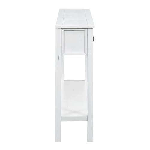 Sideboard Console Table with 2 Drawers and Bottom Shelf V6961