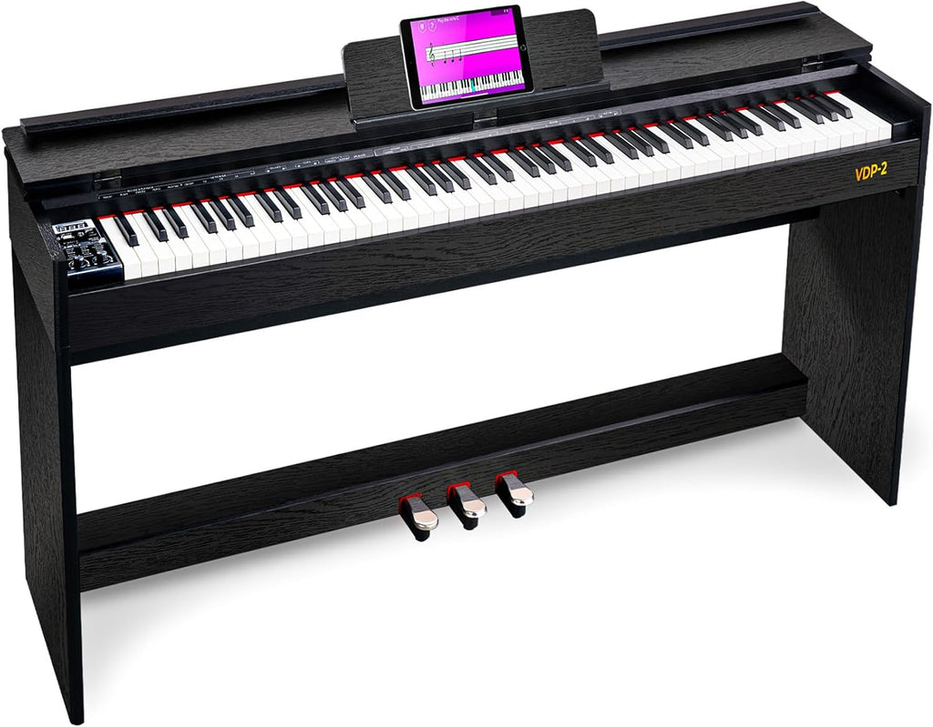 88 Keys Weighted Hammer Action Digital Piano with Furniture Stand W238